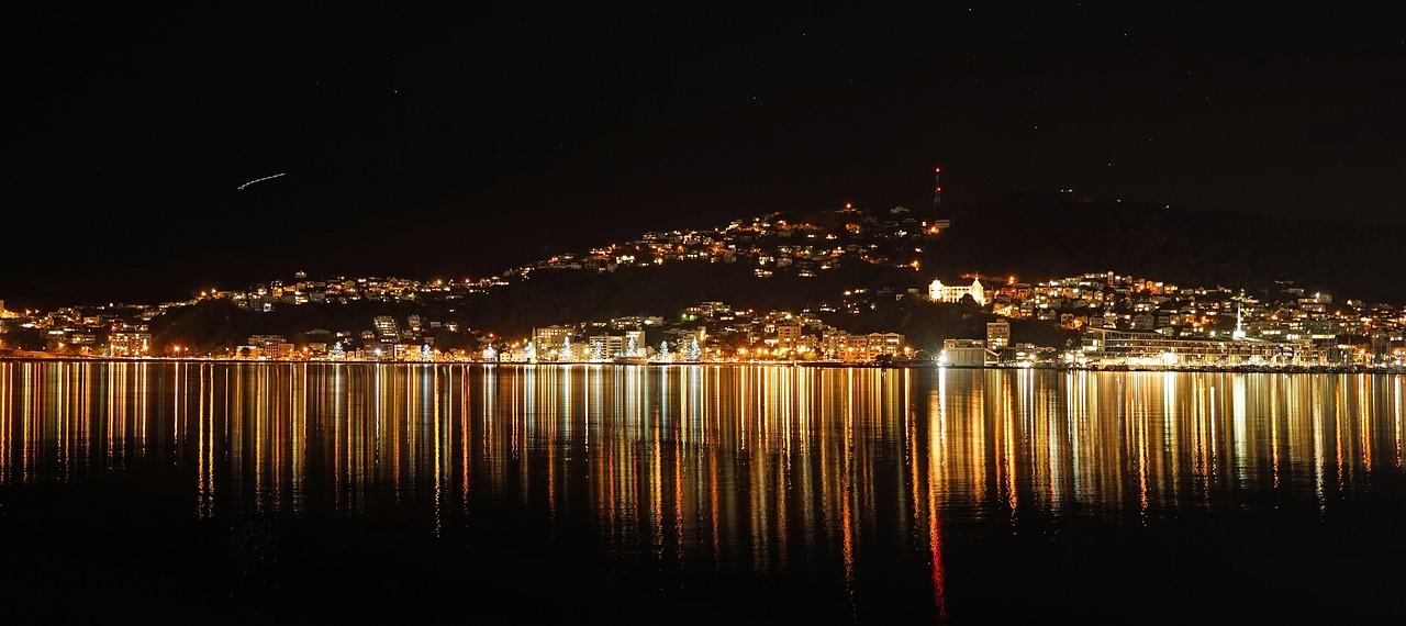 wellington, night shot, lighting, reflection, water, night, dark, nature, wellington, wellington, wellington, wellington, wellington